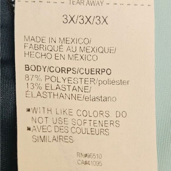 UNDER ARMOUR PLUS Multi- Color leaf Print High Rise Compression Ankle Leggings - Picture 15 of 16